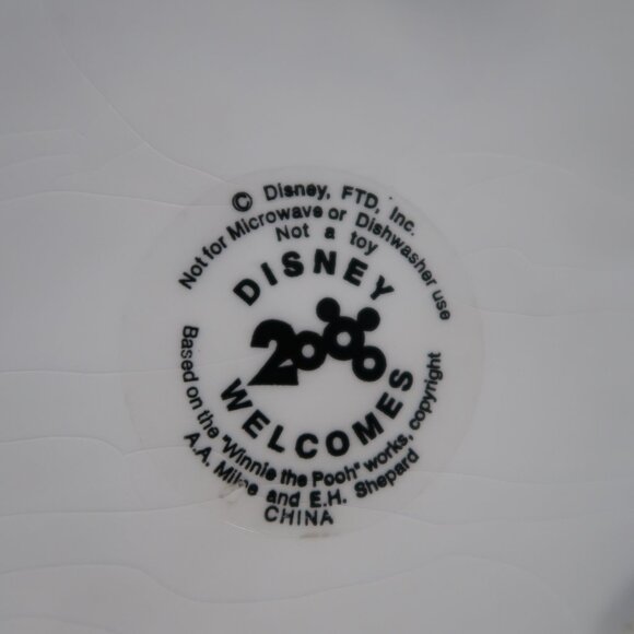 DISNEY WINNIE THE POO & PIGLET CERAMIC FLOWER VASE 2000 - Picture 2 of 15